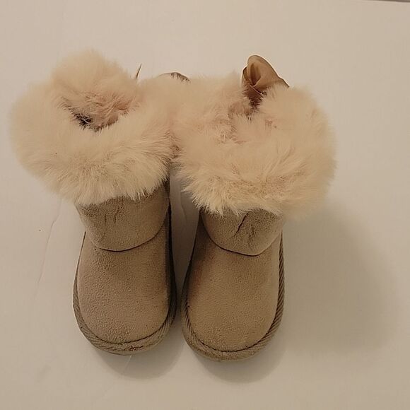 TODDELER GIRL WINTER FAUX FUR LINING SNOW BOOT - Picture 3 of 14